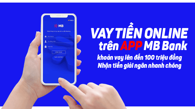 Sản phẩm vay vốn online tại MB Bank