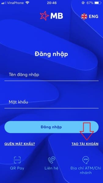 vay tiền trên app Mb Bank