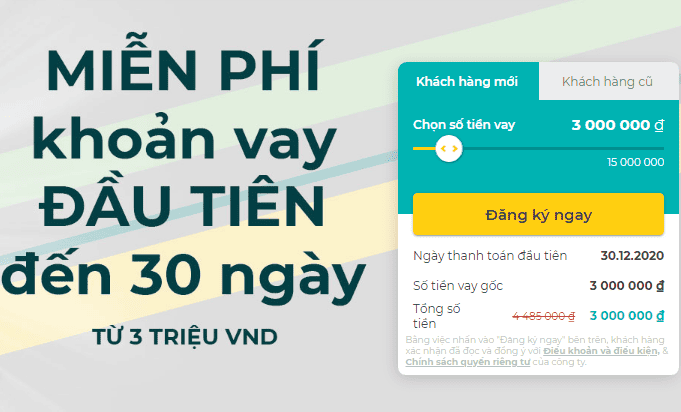 Các trang web vay tiền online uy tín