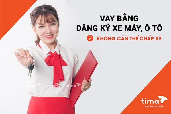 Tima vay tiền bằng cavet xe máy online tiện lợi