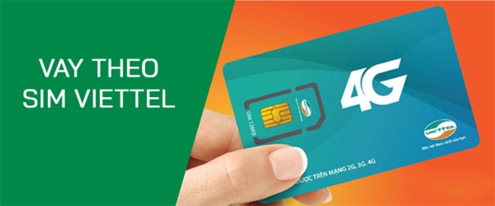 Vay tiền theo sim Viettel Fe Credit