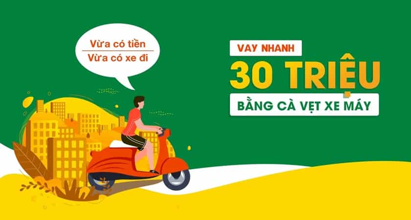 vay tiền bằng cavet xe không chính chủ