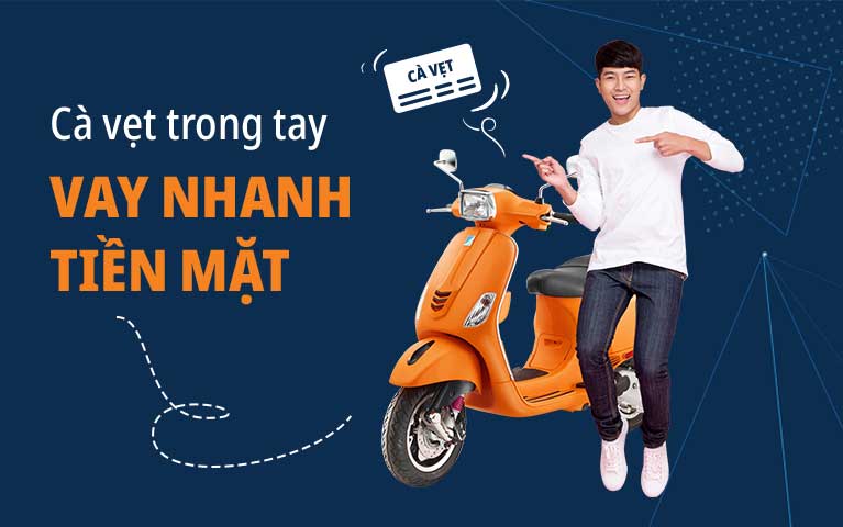 vay tiền trả góp bằng đăng ký xe máy